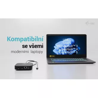 i-tec USB-C Dual HDMI Docking Station, Power Delivery 100W i-tec USB-C Dual HDMI Docking Station, Power Delivery 100W