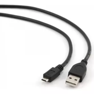 GEMBIRD Kabel USB 2.0 A-Micro B propojovací 1, 8m (černý) GEMBIRD Kabel USB 2.0 A-Micro B propojovací 1, 8m (černý)