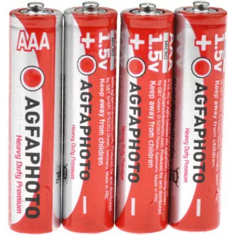 AgfaPhoto zinková baterie AAA, shrink 4ks AgfaPhoto zinková baterie AAA, shrink 4ks