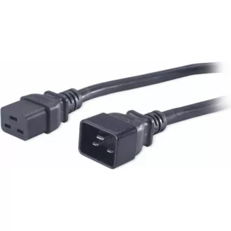 PREMIUMCORD Kabel napájecí 230V/16A prodlužovací 3m (konektory IEC 320 C19 - IEC 320 C20)