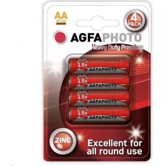 AgfaPhoto zinková baterie AA, blistr 4ks AgfaPhoto zinková baterie AA, blistr 4ks
