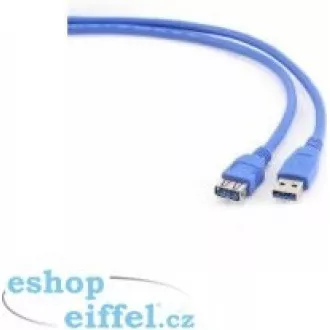 GEMBIRD Kabel USB 3.0 A-A prodlužovací 1, 8m (modrý)