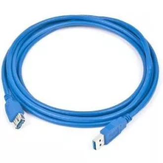 GEMBIRD Kabel USB 3.0 A-A prodlužovací 1, 8m (modrý)