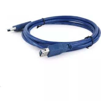 GEMBIRD Kabel USB 3.0 A-A prodlužovací 1, 8m (modrý)