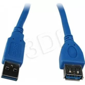 GEMBIRD Kabel USB 3.0 A-A prodlužovací 1, 8m (modrý)