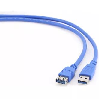 GEMBIRD Kabel USB 3.0 A-A prodlužovací 1, 8m (modrý)