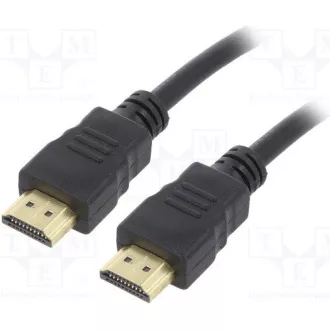 GEMBIRD Kabel HDMI - HDMI 4, 5m (v1.4, 3D, zlacené kontakty, stíněný) GEMBIRD Kabel HDMI - HDMI 4, 5m (v1.4, 3D, zlacené kontakty, stíněný)
