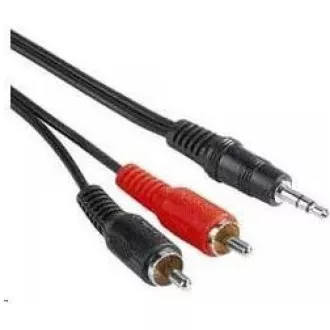 PREMIUMCORD Kabel audio 3, 5mm Jack - 2x Cinch 5m (M/M, stereo) PREMIUMCORD Kabel audio 3, 5mm Jack - 2x Cinch 5m (M/M, stereo)