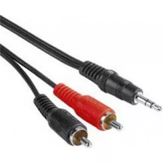PREMIUMCORD Kabel audio 3, 5mm Jack - 2x Cinch 5m (M/M, stereo) PREMIUMCORD Kabel audio 3, 5mm Jack - 2x Cinch 5m (M/M, stereo)