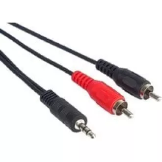 PREMIUMCORD Kabel audio 3, 5mm Jack - 2x Cinch 10m (M/M, stereo) PREMIUMCORD Kabel audio 3, 5mm Jack - 2x Cinch 10m (M/M, stereo)