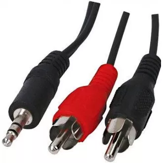 PREMIUMCORD Kabel audio 3, 5mm Jack - 2x Cinch 10m (M/M, stereo) PREMIUMCORD Kabel audio 3, 5mm Jack - 2x Cinch 10m (M/M, stereo)