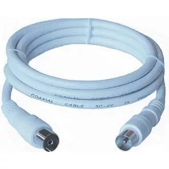 PREMIUMCORD TV kabel anténní propojovací 3m (koaxiální, M/F, 75 Ohm) PREMIUMCORD TV kabel anténní propojovací 3m (koaxiální, M/F, 75 Ohm)