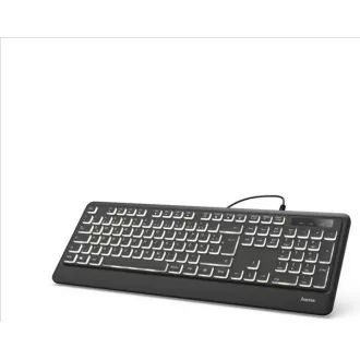 Hama podsvícená klávesnice KC-550 CZ Hama podsvícená klávesnice KC-550 CZ