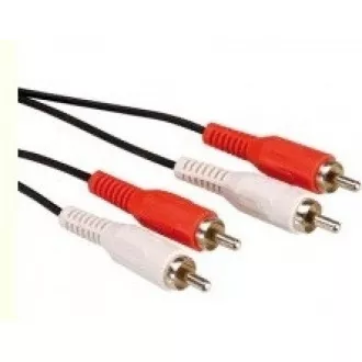 PREMIUMCORD Kabel audio 2x Cinch - 2x Cinch (RCA, M/M) 2m PREMIUMCORD Kabel audio 2x Cinch - 2x Cinch (RCA, M/M) 2m