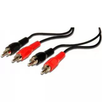 PREMIUMCORD Kabel audio 2x Cinch - 2x Cinch (RCA, M/M) 5m PREMIUMCORD Kabel audio 2x Cinch - 2x Cinch (RCA, M/M) 5m