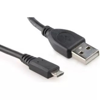 GEMBIRD Kabel USB 2.0 A-Micro B propojovací 0, 5m (černý)
