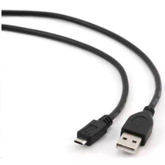 GEMBIRD Kabel USB 2.0 A-Micro B propojovací 0, 5m (černý)