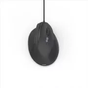 Hama vertikální ergonomická kabelová myš ECM-500R, pro praváky, černá