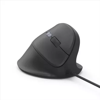 Hama vertikální ergonomická kabelová myš ECM-500R, pro praváky, černá Hama vertikální ergonomická kabelová myš ECM-500R, pro praváky, černá