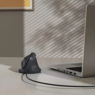 Hama vertikální ergonomická kabelová myš ECM-500R, pro praváky, černá Hama vertikální ergonomická kabelová myš ECM-500R, pro praváky, černá