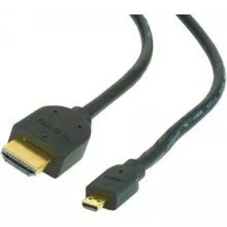 GEMBIRD Kabel HDMI - HDMI Micro 1, 8m (v1.3, M/M, stíněný, zlacené kontakty) GEMBIRD Kabel HDMI - HDMI Micro 1, 8m (v1.3, M/M, stíněný, zlacené kontakty)