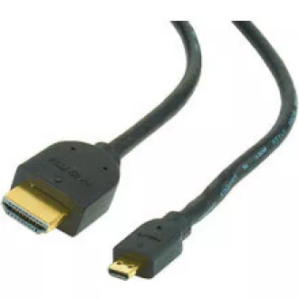 GEMBIRD Kabel HDMI - HDMI Micro 4, 5m (v1.3, M/M, stíněný, zlacené kontakty) GEMBIRD Kabel HDMI - HDMI Micro 4, 5m (v1.3, M/M, stíněný, zlacené kontakty)