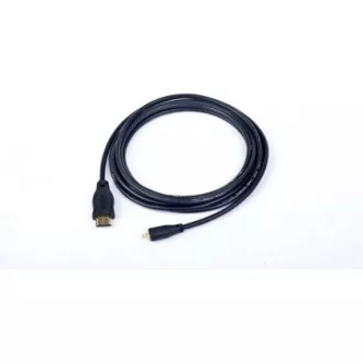 GEMBIRD Kabel HDMI - HDMI Micro 4, 5m (v1.3, M/M, stíněný, zlacené kontakty) GEMBIRD Kabel HDMI - HDMI Micro 4, 5m (v1.3, M/M, stíněný, zlacené kontakty)
