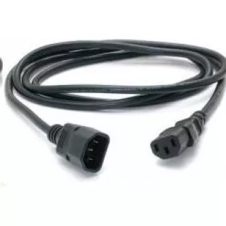 PREMIUMCORD Kabel napájecí 230V prodlužovací 1m PREMIUMCORD Kabel napájecí 230V prodlužovací 1m