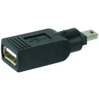 PREMIUMCORD Redukce USB 2.0 A - Mini B 5pin (F/M) PREMIUMCORD Redukce USB 2.0 A - Mini B 5pin (F/M)