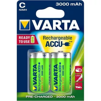 Varta LR14/2BP 3000 mAh Ready to use (Blistr 2ks)