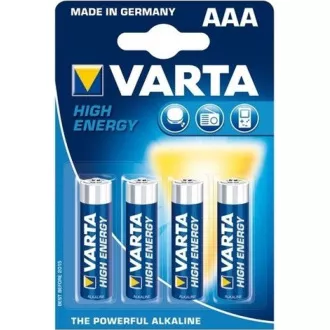 Varta LR03/4BP Longlife POWER (HIGH ENERGY) (Blistr 4ks) Varta LR03/4BP Longlife POWER (HIGH ENERGY) (Blistr 4ks)