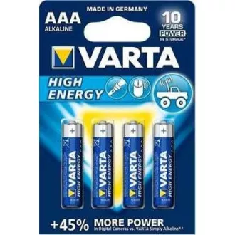 Varta LR03/4BP Longlife POWER (HIGH ENERGY) (Blistr 4ks) Varta LR03/4BP Longlife POWER (HIGH ENERGY) (Blistr 4ks)