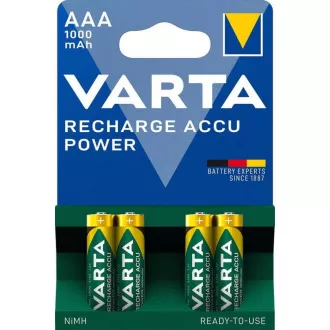 Varta LR03/4BP 1000 mAh Ready to use (Blistr 4ks) Varta LR03/4BP 1000 mAh Ready to use (Blistr 4ks)