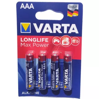 Varta LR03/4BP MAX POWER (MAX TECH) (Blistr 4ks) Varta LR03/4BP MAX POWER (MAX TECH) (Blistr 4ks)
