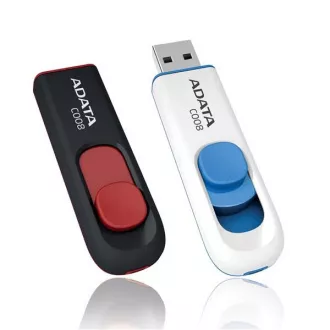 ADATA Flash Disk 16GB C008, USB 2.0 Classic, bílá ADATA Flash Disk 16GB C008, USB 2.0 Classic, bílá