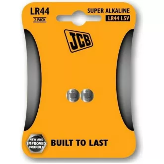 JCB alkalická baterie LR44, blistr 2 ks