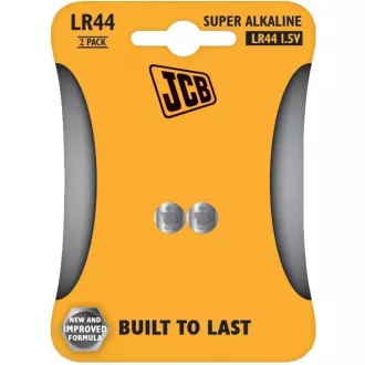JCB alkalická baterie LR44, blistr 2 ks
