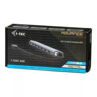 i-tec USB 3.0 Hub 7-Port se síťovým zdrojem i-tec USB 3.0 Hub 7-Port se síťovým zdrojem