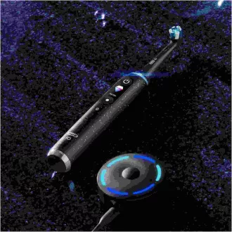 Oral-B iO Series 10 Cosmic Black elektrický zubní kartáček, magnetický, 7 režimů, AI, časovač, 3D mapování Oral-B iO Series 10 Cosmic Black elektrický zubní kartáček, magnetický, 7 režimů, AI, časovač, 3D mapování