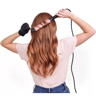 BaByliss C457E kulma na vlasy, 6 úrovní výkonů, černá / růžové zlato BaByliss C457E kulma na vlasy, 6 úrovní výkonů, černá / růžové zlato