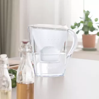 Brita Marella Cool white + 6 Maxtra Pro All-In-1 filtrační konvice, 2, 4 l, indikátor výměny filtru, 6x filtrační patrona Brita Marella Cool white + 6 Maxtra Pro All-In-1 filtrační konvice, 2, 4 l, indikátor výměny filtru, 6x filtrační patrona