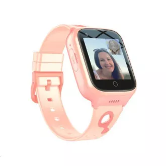 CARNEO dětské GPS hodinky GuardKid+ 4G Platinum pink