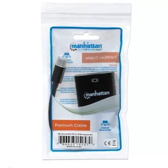 MANHATTAN Adapter mini DP na HDMI, aktivní, černá MANHATTAN Adapter mini DP na HDMI, aktivní, černá