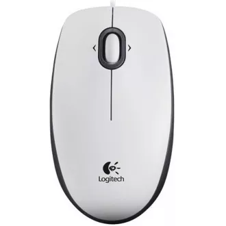 Logitech Mouse B100, white Logitech Mouse B100, white