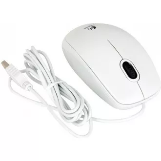 Logitech Mouse B100, white Logitech Mouse B100, white