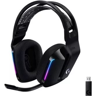 Logitech herní sluchátka G733, LIGHTSPEED Wireless RGB Gaming Headset, EMEA, white Logitech herní sluchátka G733, LIGHTSPEED Wireless RGB Gaming Headset, EMEA, white