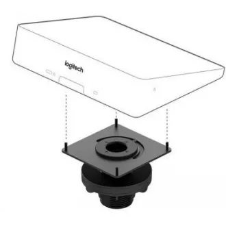 Logitech držák na stůl, Tap Table Mount, WW, Dark Grey Logitech držák na stůl, Tap Table Mount, WW, Dark Grey