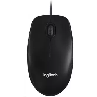 Logitech Mouse M100, black