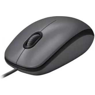Logitech Mouse M100, black