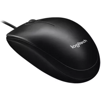 Logitech Mouse M100, black
